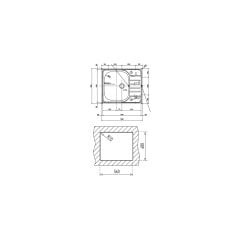 Teka Classic 1B ½ D SAĞ 580.500 Paslanmaz Çelik Eviye