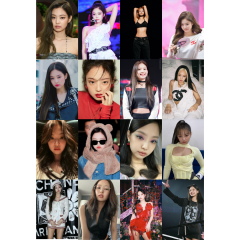 KPOP Blackpink Jennie Poster Seti- 16 Adet-A5