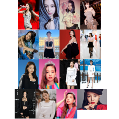 KPOP Blackpink Jennie Poster Seti- 16 Adet-A5