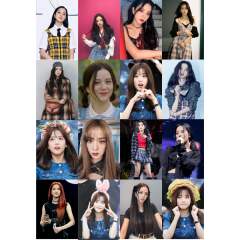 KPOP Blackpink Jisoo Poster Seti- 16 Adet-A5