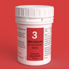 Adler Schüssler No.3 - D12 Biotin Tablet