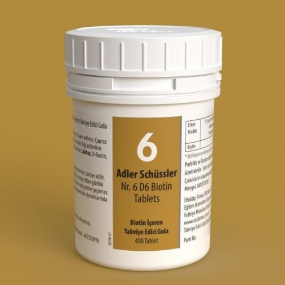 Adler Schüssler No.6 - D6 Biotin Tablet