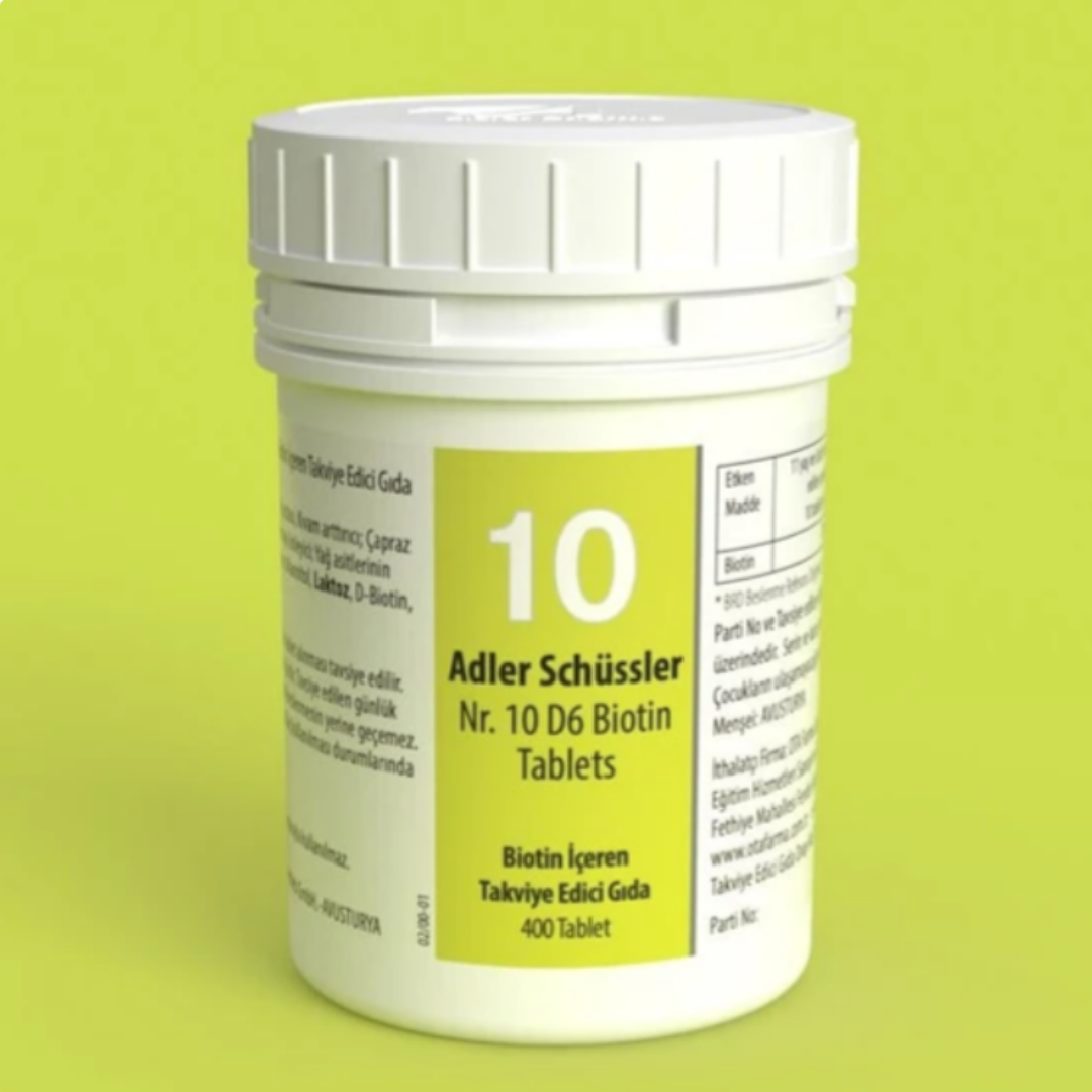 Adler Schüssler No.10 - D6 Biotin Tablet