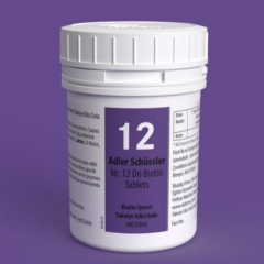 Adler Schüssler No.12 - D6 Biotin Tablet