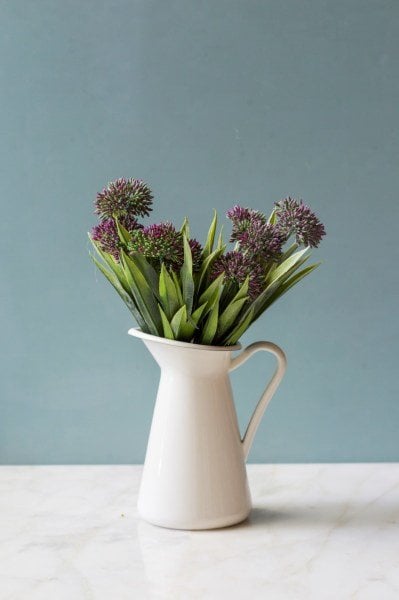 1 Adet Allium Pembe Yapay Çiçek