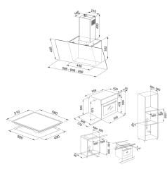 Franke Siyah Elektrikli Ankastre Set