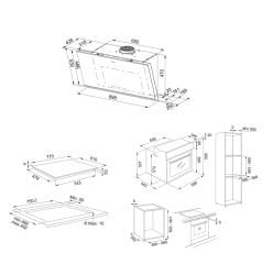 Franke Mythos Ankastre 3'lü Set