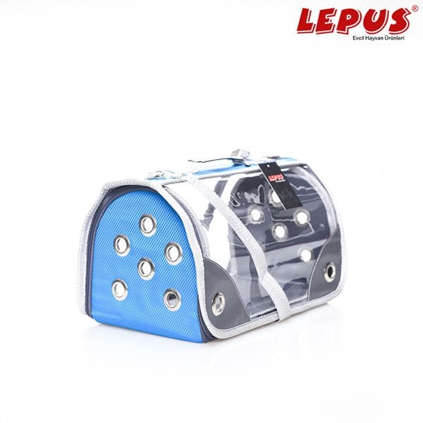 Lepus Şeffaf Fly Bag Çanta Mavi Small 20*35*20h cm