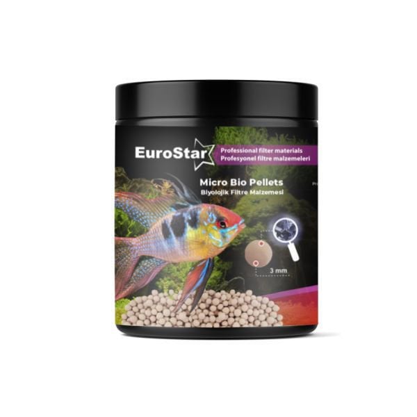 Euro Star Micro Bio Pelets Akvaryum Balık Yemi 1000 Ml