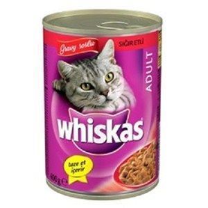 Whiskas Biftekli Yetişkin Konserve Kedi Maması 400 Gr