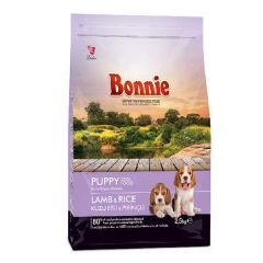 Bonnie Puppy Kuzu Etli ve Pirinçli Yavru Köpek Maması 2.5 Kg