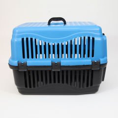 Pet Style Büyük Kedi Köpek Kafesi Mavi 63X43X45h