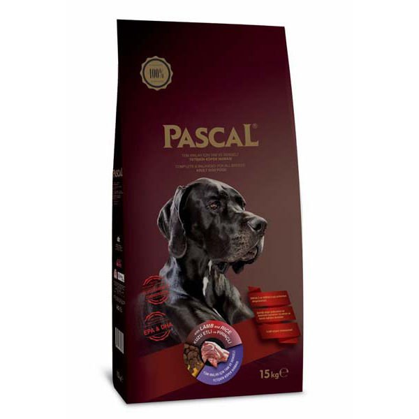 Pascal Adult Kuzu Etli Yetişkin Köpek Maması 15 Kg