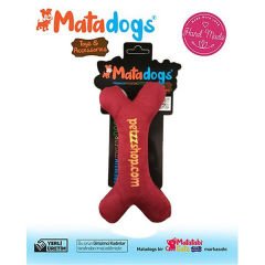 Mata Dogs Bone Köpek Kemik Oyuncağı Kırmızı 25 Cm