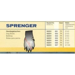 Sprenger Kauçuk Siyah Köpek Botu 100 Mm