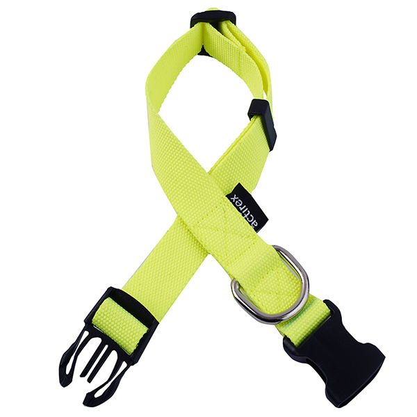 Actirex Neon Ayarlı Köpek Göğüs Tasması Sarı Small 1.5x35-50 Cm