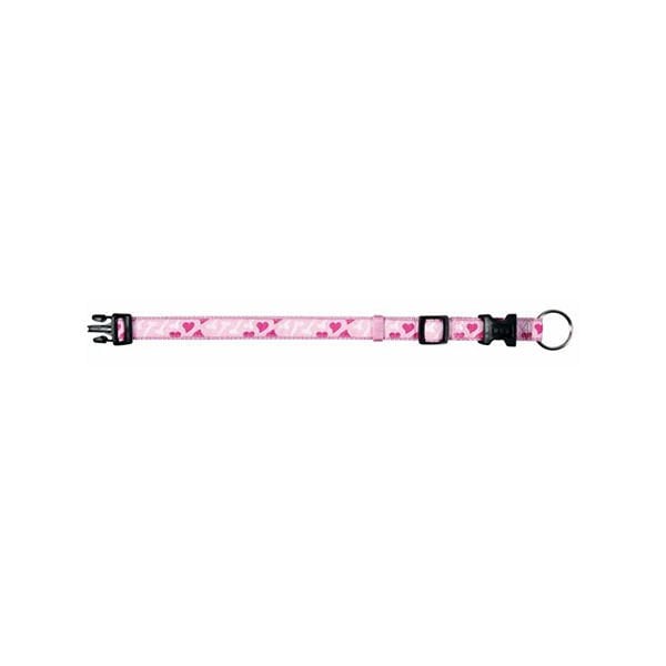 Trixie Köpek Boyun Tasması Desenli Xlarge Pembe 25 Mm 40-65 Cm