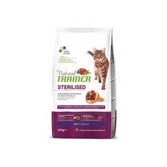 Natural Trainer Sterilised Ham Jambonlu Kısırlaştırılmış Kedi Maması 1.5 Kg