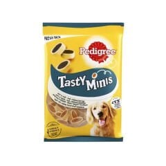 Pedigree Tasty Minis Sığır Etli ve Peynirli Köpek Ödül Maması 140 Gr