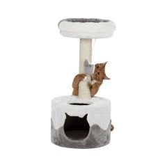 Trixie Kedi Tırmalaması ve Evi Beyaz/Gri 71 Cm