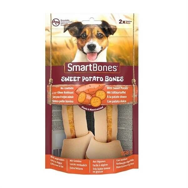 Smart Bones Tavuklu Düğüm Kemik Köpek Ödül Maması Medium 2 Adet 158 Gr