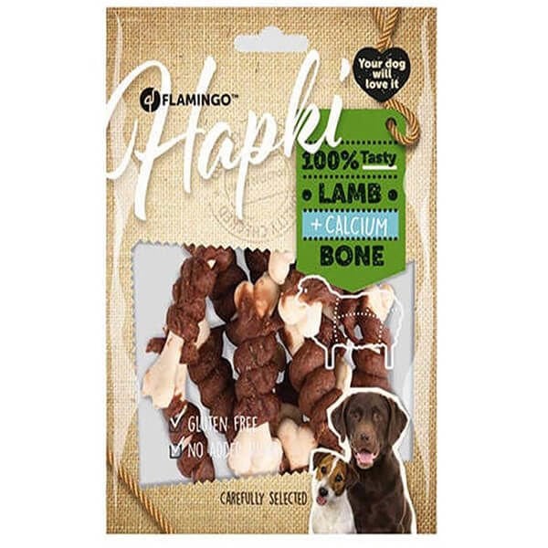 Flamingo Hapki Kuzulu Kemik Sargı Köpek Ödül Maması 150 Gr