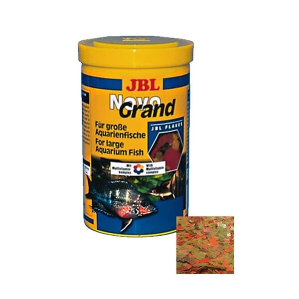 Jbl Novo Grand Büyük Balıklar için Balık Yemi 1 Lt 160 Gr