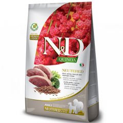 N&D Quinoa Ördekli Büyük ve Orta Irk Kısırlaştırılmış Köpek Maması 12 Kg