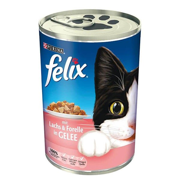 Felix Somonlu ve Alabalıklı Konserve Kedi Mamasi 400 Gr