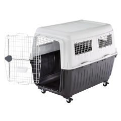 Ferplast Atlas 80 Büyük Irk Köpek Taşıma Çantası Gri 80x118x88 Cm