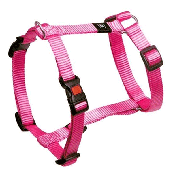 Flamingo Üçgen Köpek Göğüs Tasması Pembe 35-60 Cm