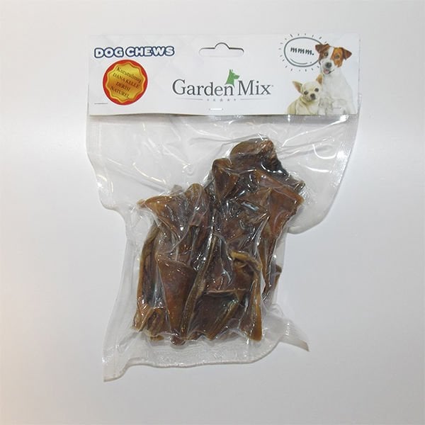 Garden Mix Kurutulmuş Dana Kelle Deri Naturel Köpek Ödül Maması 100 Gr