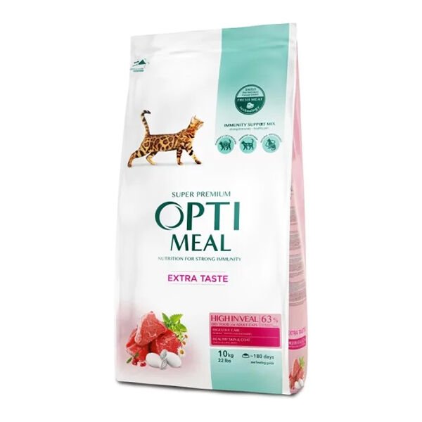 Optimeal Extra Taste Dana Etli Yetişkin Kedi Maması 1.5 Kg