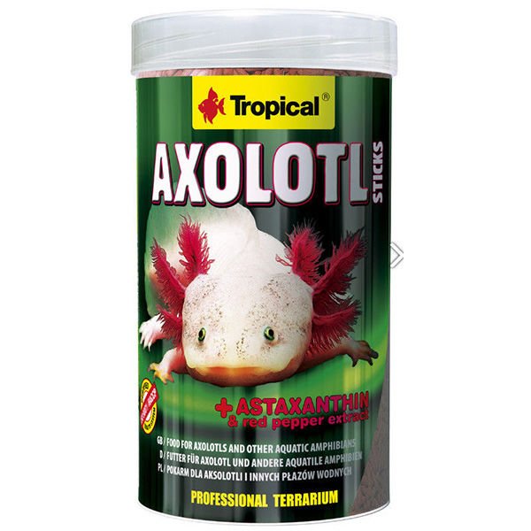 Tropical Axolotl Sticks İki Yaşamlı Canlılar İçin Çubuk Yem 250 Ml 135 Gr