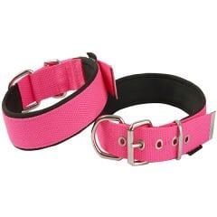 Actirex Neon Köpek Boyun Tasması Pembe Medium 2.5x42-50 Cm