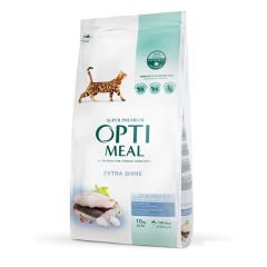 Optimeal Extra Shine Morina Balıklı Yetişkin Kedi Maması 10 Kg