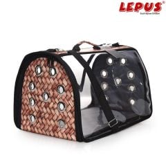 Lepus Şeffaf Fly Bag Hasır M 25x40x25h cm