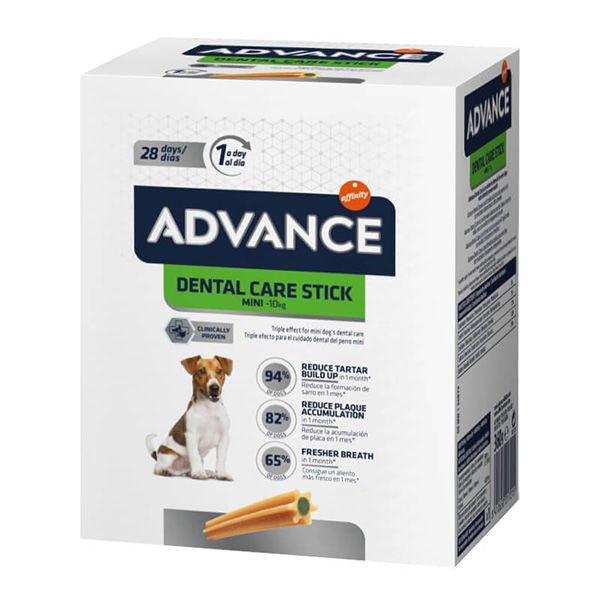 Advance Dental Stick Mini Irk Yetişkin Köpek Ödül Maması 90 Gr 1 Adet