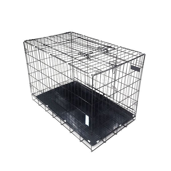 Liangjiajie Köpek Kafesi Siyah 92x56x66 Cm