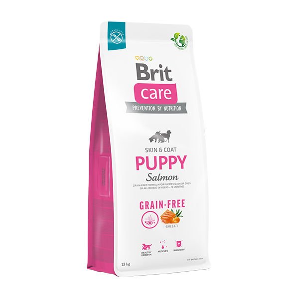 Brit Care Puppy Tahılsız Skin  Coat  Somonlu Yavru Köpek Maması 12 Kg