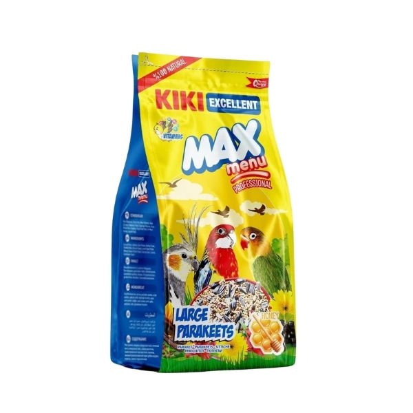 Kiki Excellent Max Menu Ballı Büyük Pareket Kuş Yemi 500 Gr