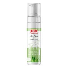 Bio Pet Active Aloe Vera Özlü Köpekler için Kuru Yıkama Şampuanı 200 Ml