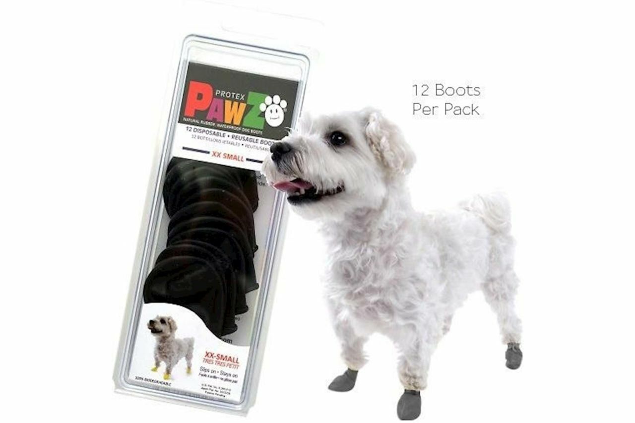 Pawz Tiny Köpek Galoşu Siyah Xlarge 12 Adet