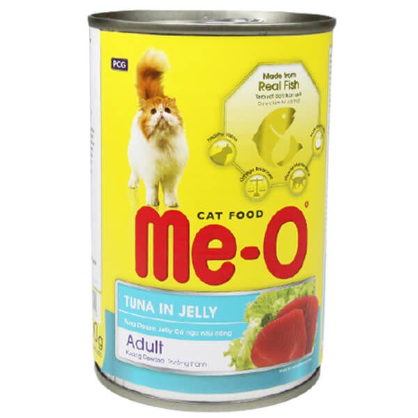 Meo Adult Jöle Ton Balıklı Yetişkin Konserve Kedi Maması 400 Gr