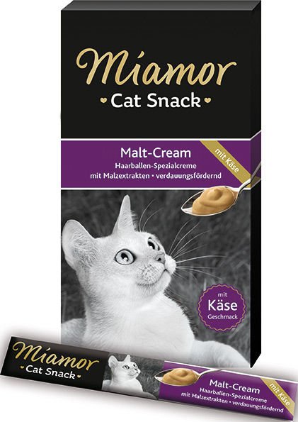Miamor Cream Malt Peynir Özlü Sıvı Kedi Ödül Maması 6x15 Gr
