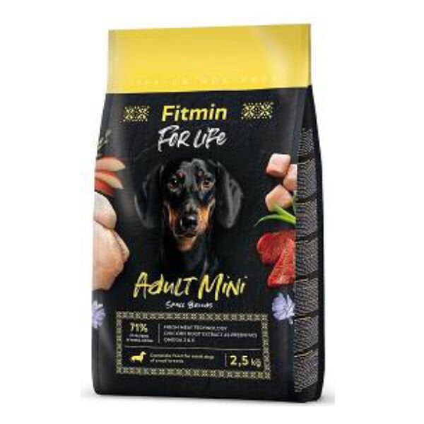Fitmin For Life Mini Irk Kümes Hayvanlı Yetişkin Köpek Maması 2.5 Kg