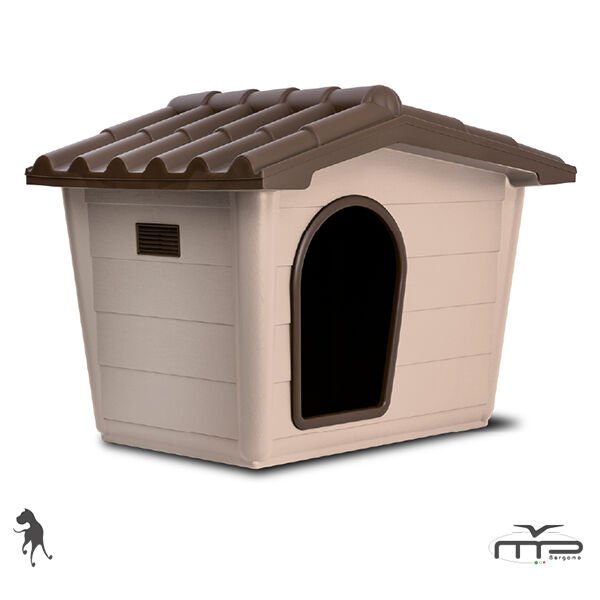 Mp Eco Sprint Dayanıklı Köpek Kulübesi Kahverengi Large 99x70x75 Cm