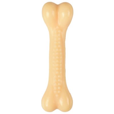 Flamingo Plastik Vanilya Kemik Köpek Oyuncağı 20 cm