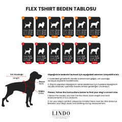 Lindo Dogs Always Stay Free Köpek Kıyafeti Tshirt Turuncu Beden 1