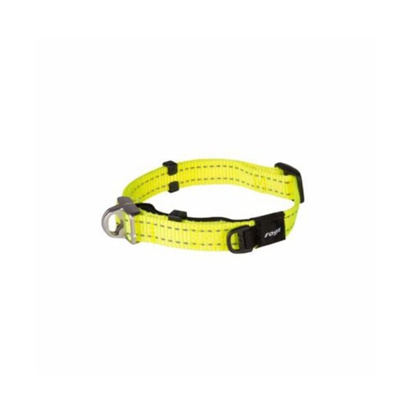 Rogz Utility Safety Halsband Güvenlikli Dokuma Kedi Boyun Tasması Sarı Medium 1.6x27-39 Cm